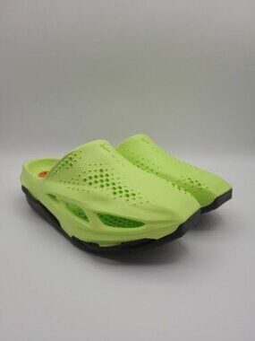 Nike x MMW Zoom 005 Men's Size 7 Volt Green Black Slide Sandal DH1258-700 New